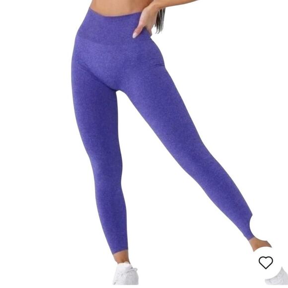 NVGTN Curve Seamless Leggings Purple Size Small - Picture 1 of 7